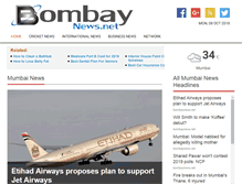 Tablet Screenshot of bombaynews.net